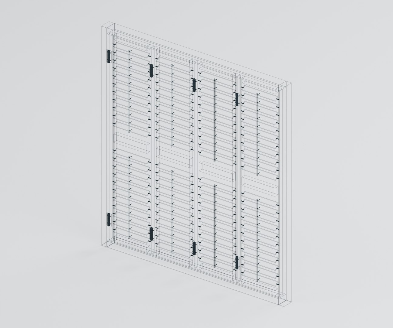 3D Four Panel Plantation Window Shutters with Tilt Rods https://p.turbosquid.com/ts-thumb/41/8FSYIW/OB/06_wire/jpg/1791074487/1920x1080/fit_q87/c9e8a20e349f3f6b522917aac1465f43d7bb5304/06_wire.jpg
