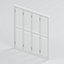Four Panel Plantation Window Shutters with Tilt Rods