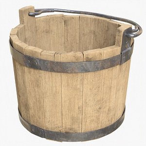 MedievalBucket 01 d 3D