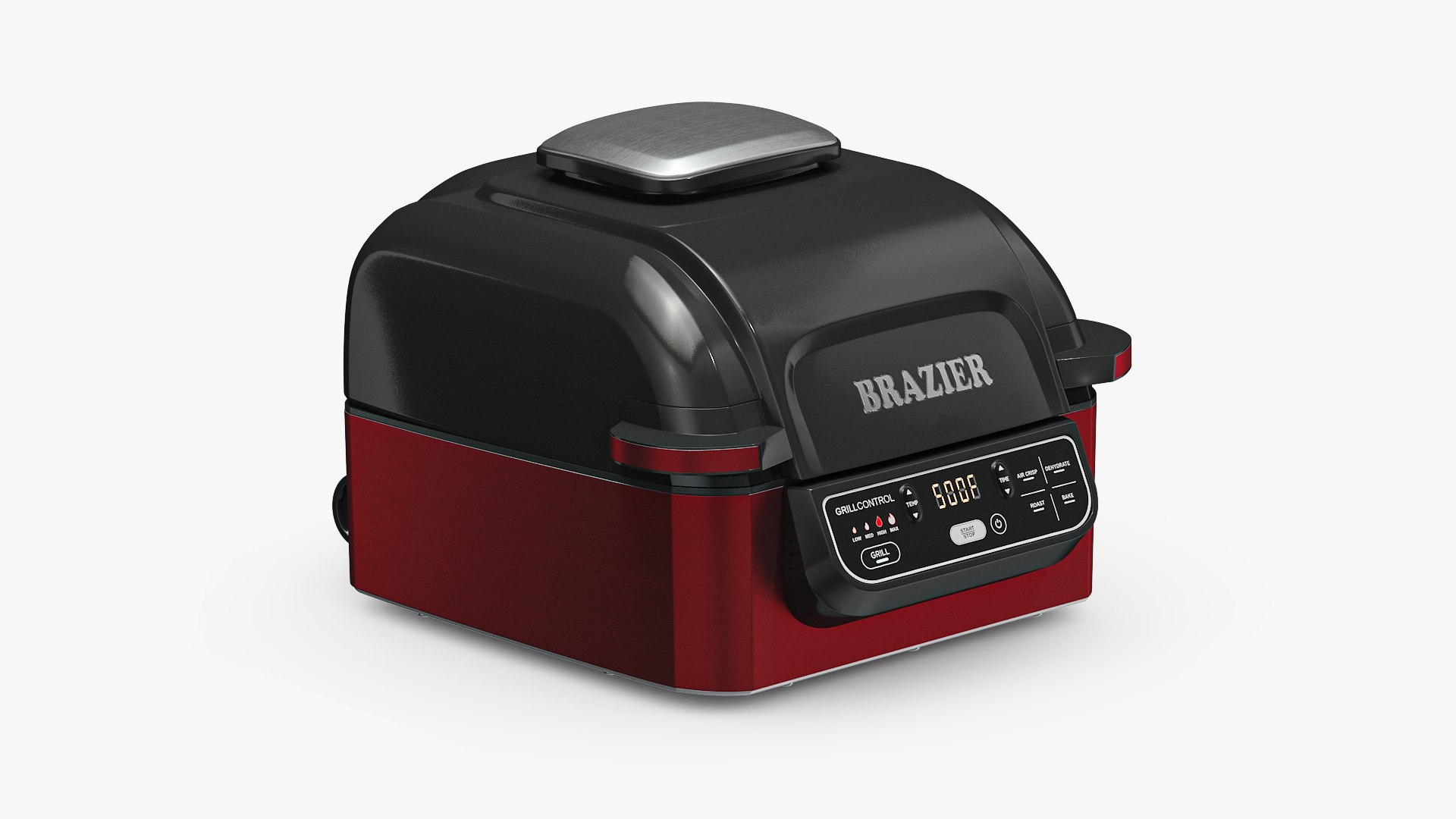 Electric Grills Collection 3D model preview