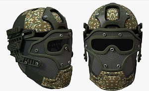 helmet 3D model