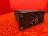 1U Raspberry Pi 4 Case