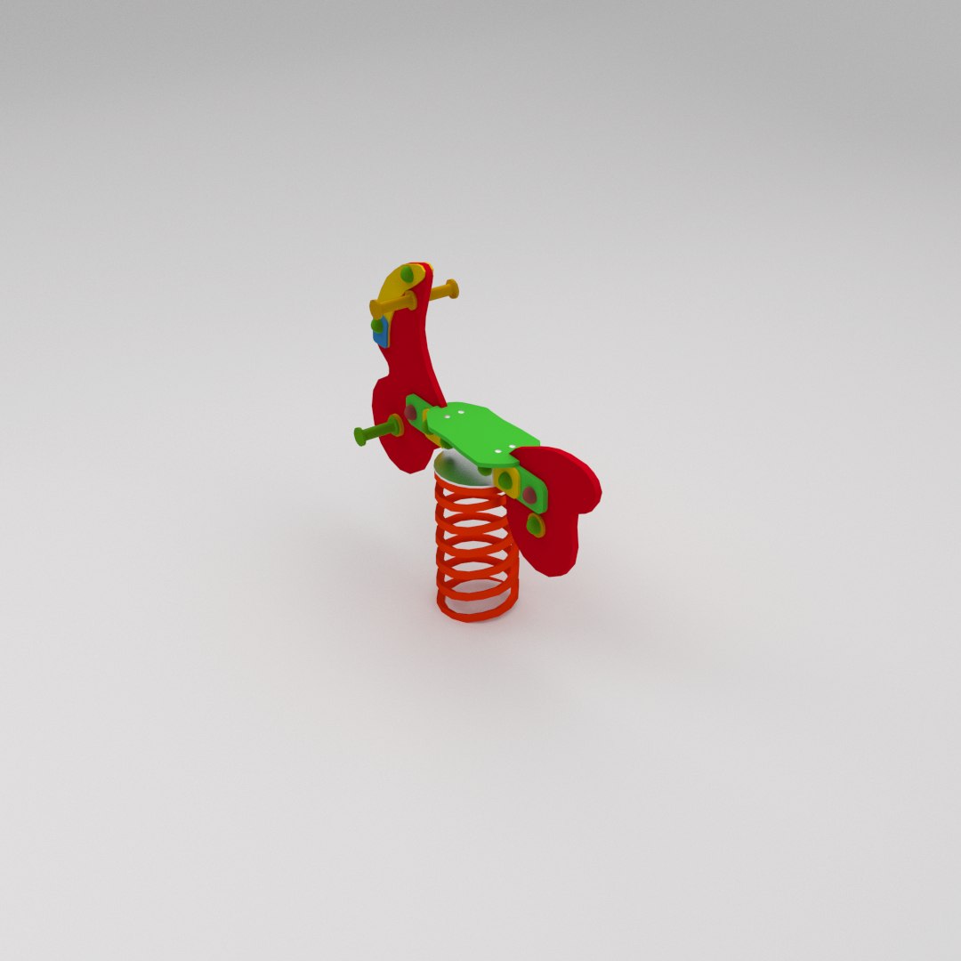 Toy Springtoy Spring 3d Model