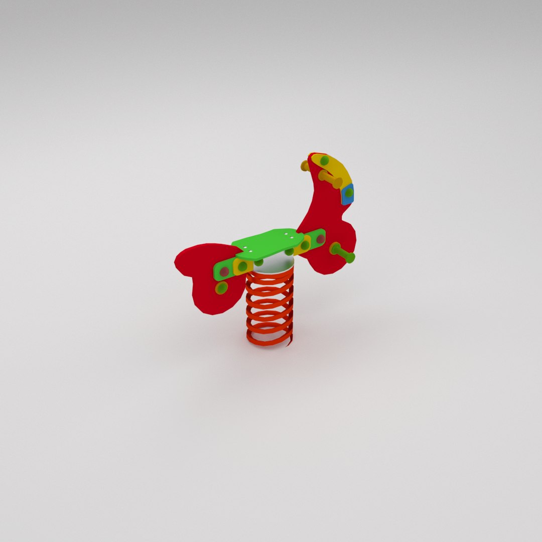 Toy Springtoy Spring 3d Model
