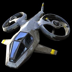 Sci-Fi Helicopter