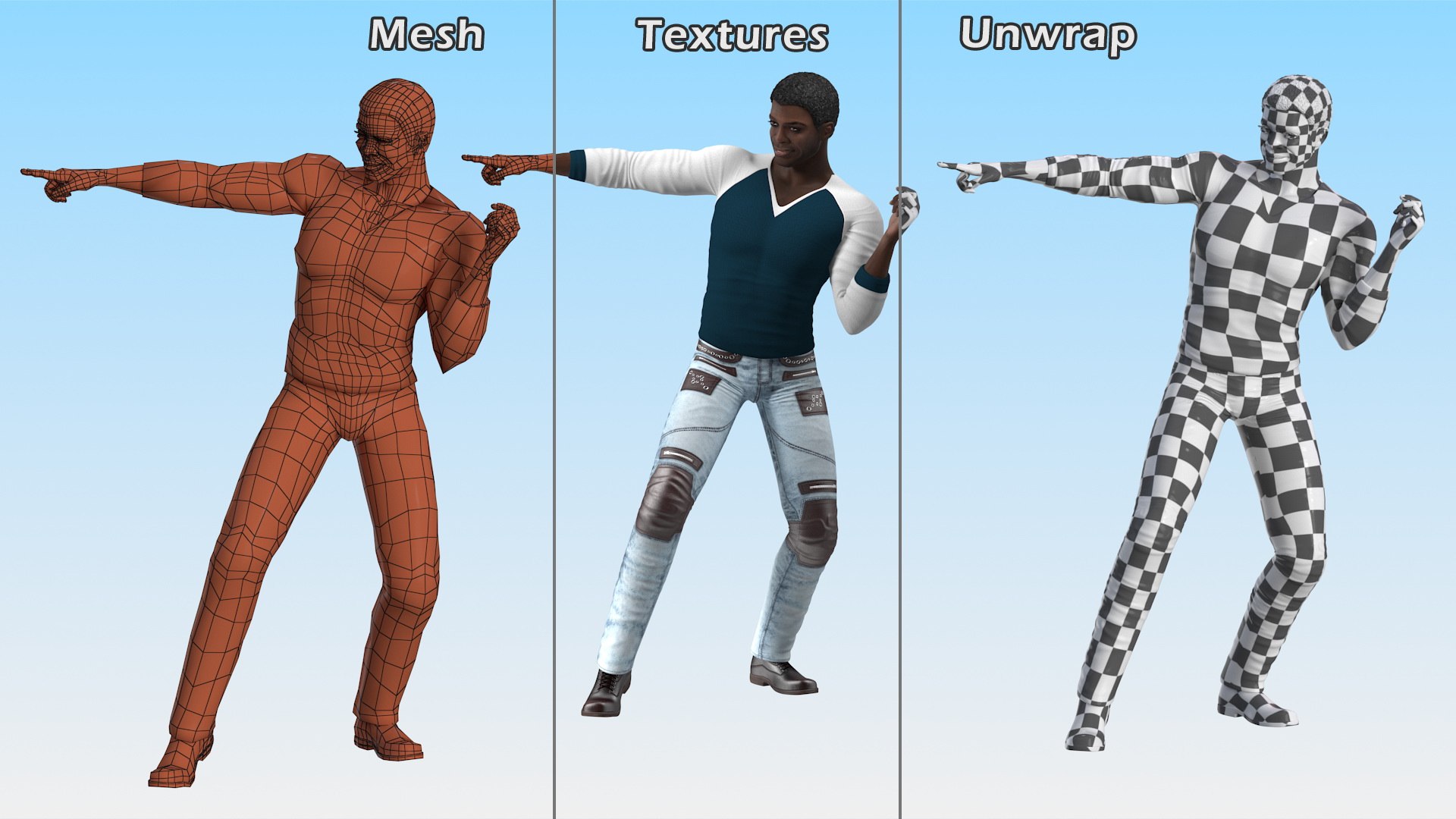 3D model Afro American Man in Urban Style https://p.turbosquid.com/ts-thumb/41/FnbOIo/GE/afroamericanmaninurbanstyle3dmodel015/jpg/1623939058/1920x1080/fit_q87/6341b42899a5150bf0eac78fdb299ba722d3f0d6/afroamericanmaninurbanstyle3dmodel015.jpg