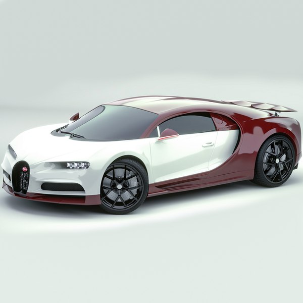 Bugatti Chiron Sport 2021 White Premium Model TurboSquid 1836990 ...