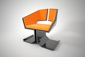 3D furnishings furniture chair