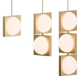 Solstice Pendant by Lee Broom 3D