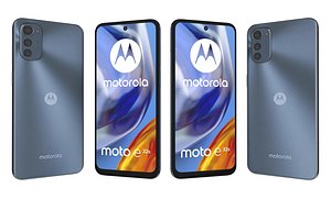 3D Motorola Moto E32s Blue