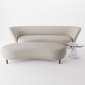 Dandy Sofa / Ottoman by Massproductions