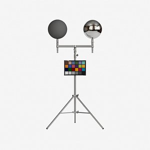 Color Checker with Chrome and Grey Ball