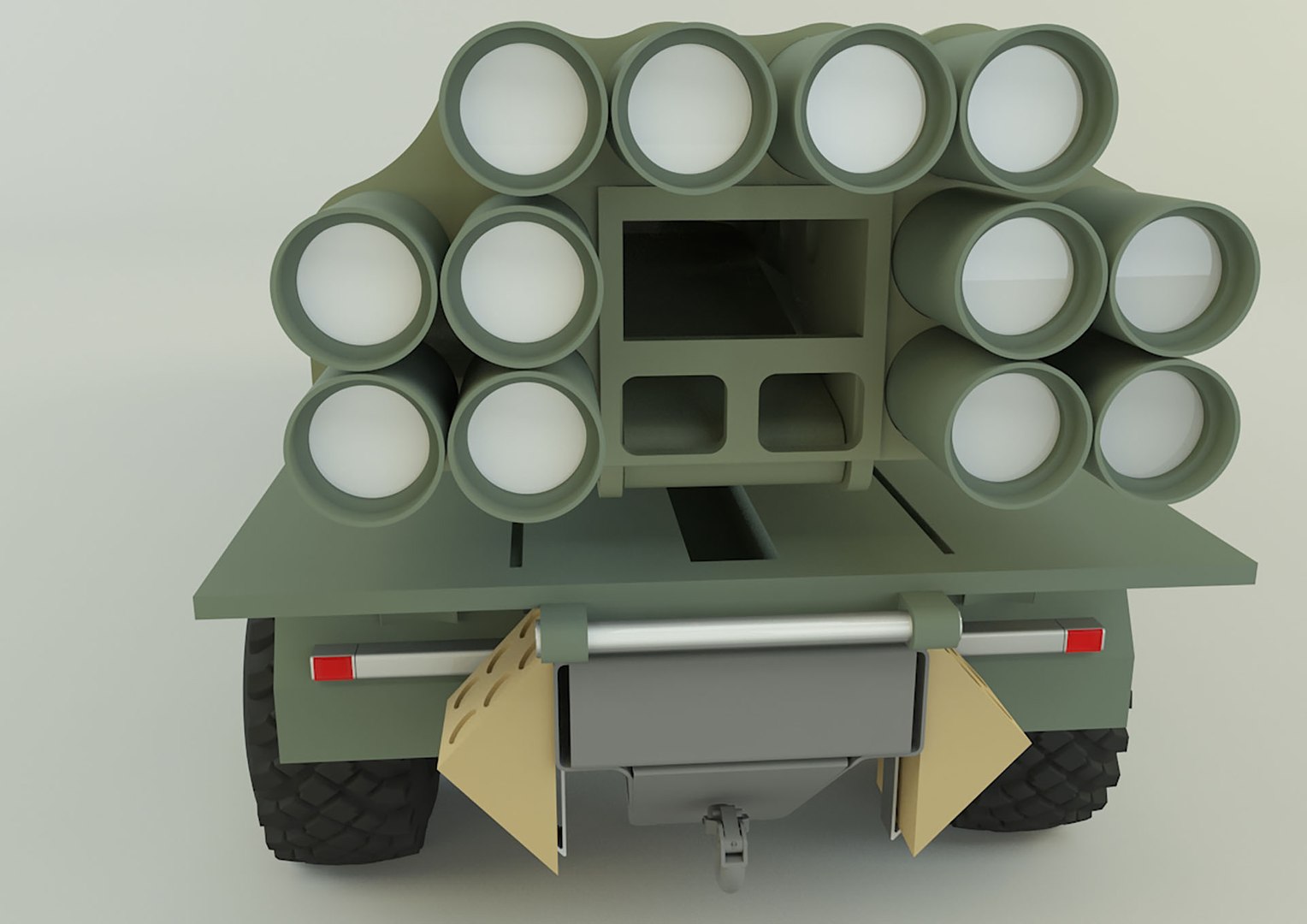 3D RZSO Smerch Russian Defense 3D Model - TurboSquid 2068728