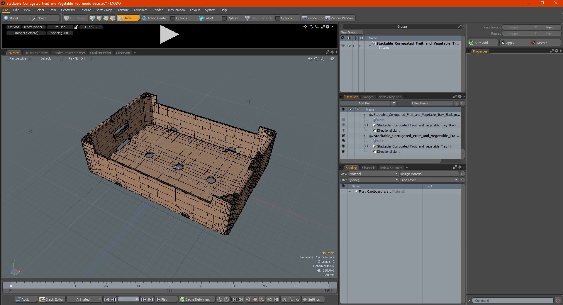 Stackable Corrugated Fruit and Vegetable Tray 3D https://p.turbosquid.com/ts-thumb/41/XSDkg9/FL/stackablecorrugatedfruitandvegetabletraymb3dmodel023/jpg/1631757086/1920x1080/fit_q87/df5c32b5eff2bde4db819801f827f294b8d5d604/stackablecorrugatedfruitandvegetabletraymb3dmodel023.jpg