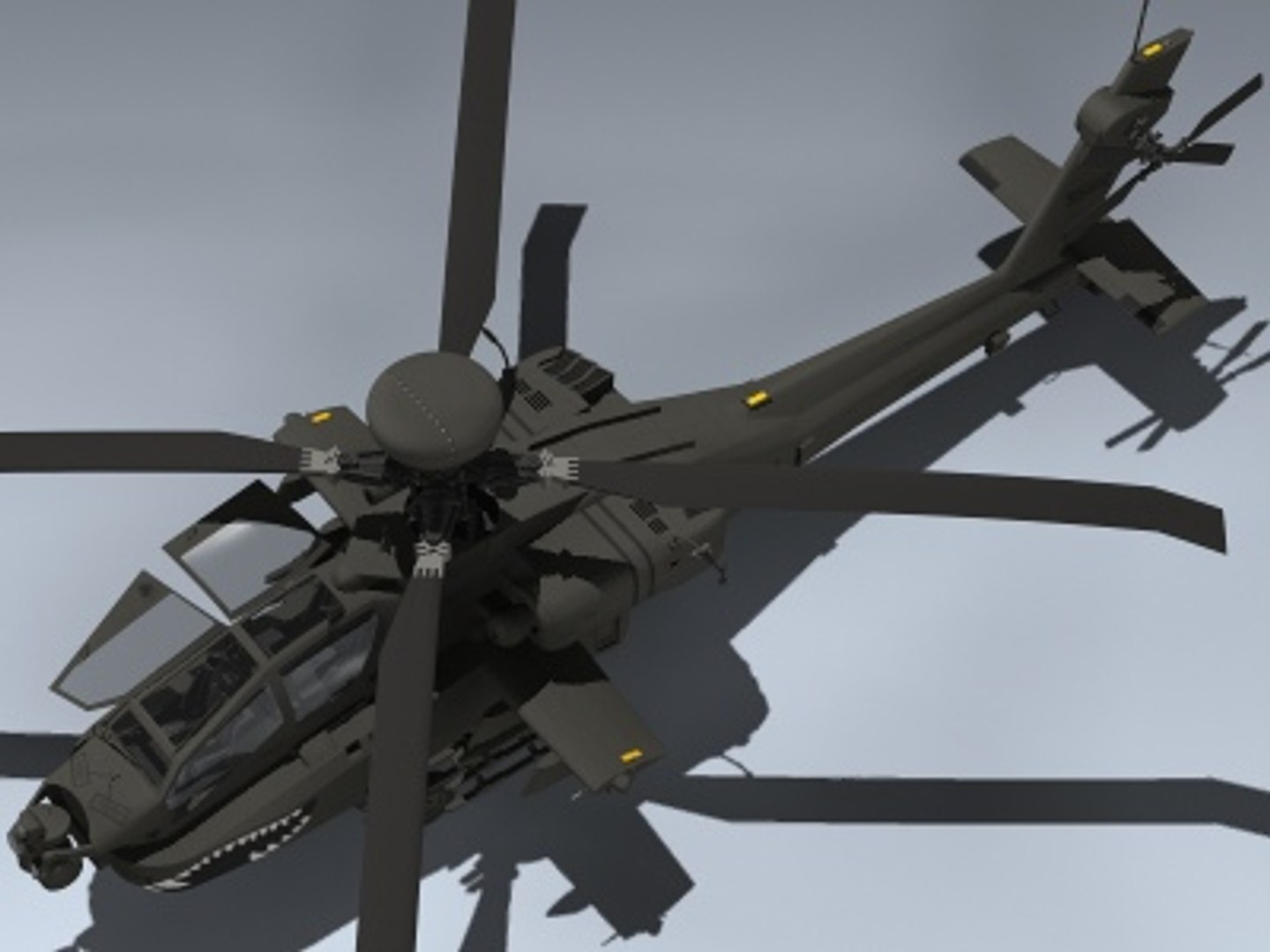 3ds max ah-64d apache longbow