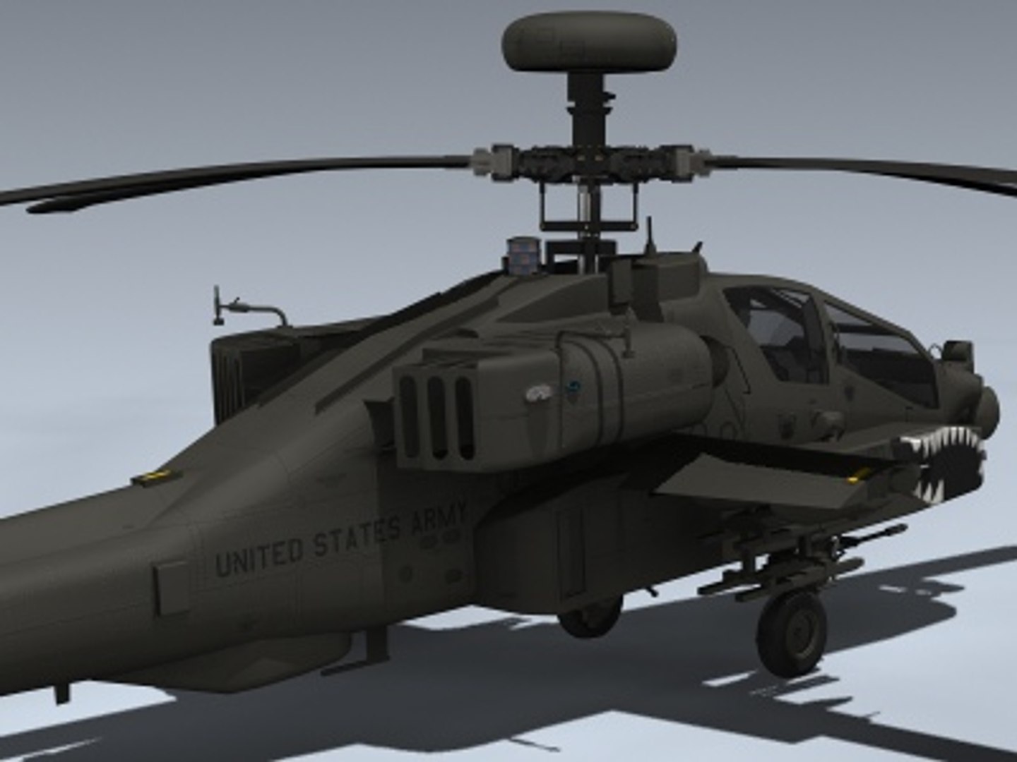 3ds max ah-64d apache longbow