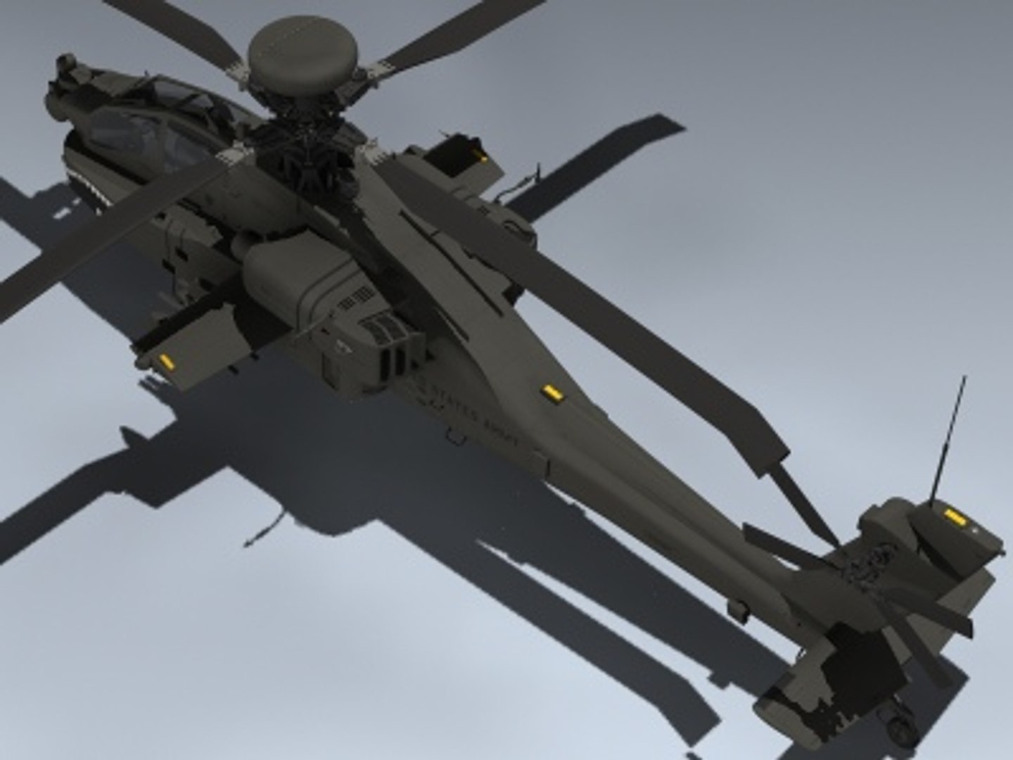 3ds max ah-64d apache longbow