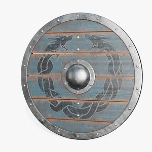 Medieval Wooden Shield