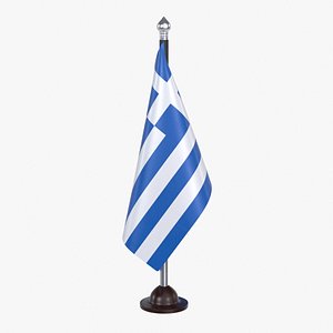 Greece Flag Stand