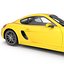 Porsche Cayman 2013 Sport Car Without Interior