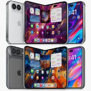 3D model Apple iPhone Ultra v3 and v4