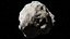 Realistic Procedural Asteroid - Space Rock 3D Model