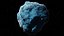 Realistic Procedural Asteroid - Space Rock 3D Model