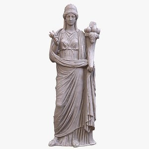 Demeter Statue 3D model