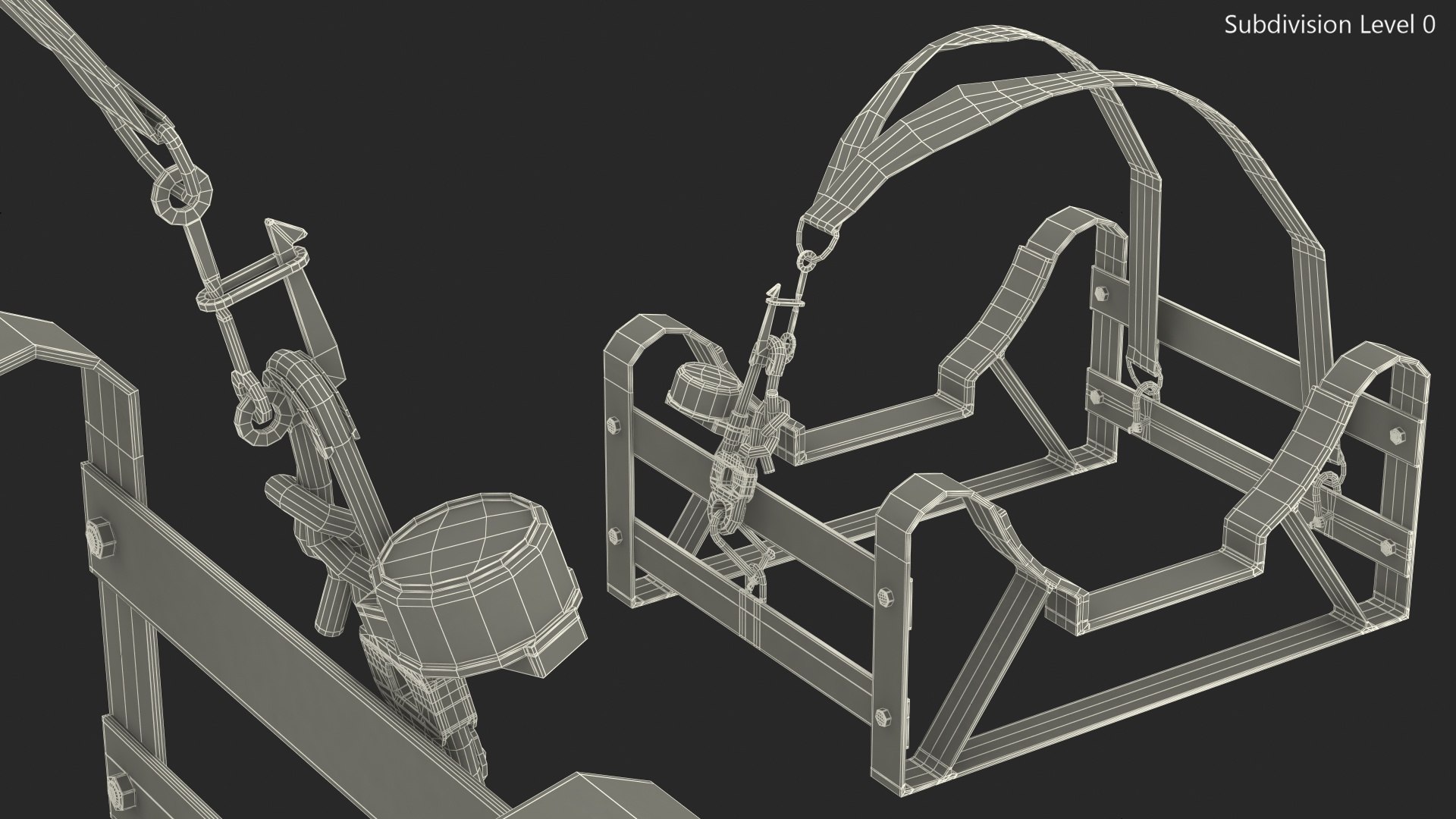 3D Stand for Life Raft Capsule - TurboSquid 1998685