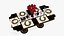 Luxury Dining Table Set 6 Seater