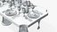 Luxury Dining Table Set 6 Seater