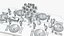 Luxury Dining Table Set 6 Seater