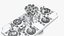 Luxury Dining Table Set 6 Seater