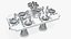 Luxury Dining Table Set 6 Seater