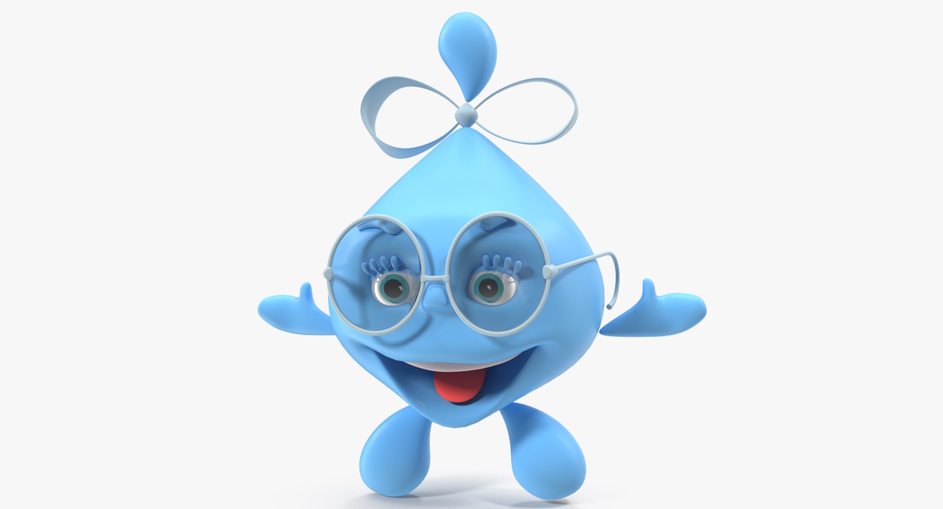 water droplet cartoon lady character 3D model https://p.turbosquid.com/ts-thumb/41/yhAZyQ/UXZMqAkl/waterdropletcartoonladycharacterriggedvray3dmodel002/jpg/1516951866/1920x1080/fit_q87/c862df0da4b7c083c5923597d95de5a46d2fae21/waterdropletcartoonladycharacterriggedvray3dmodel002.jpg