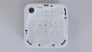 3D Galaxy Hot Tub model