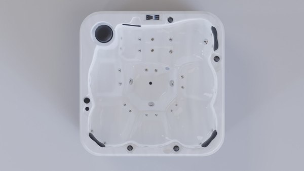 3D Galaxy Hot Tub model