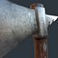3d tomahawk axe model