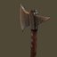 3d tomahawk axe model