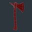 3d tomahawk axe model
