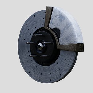 vehicle brake disc caliper model