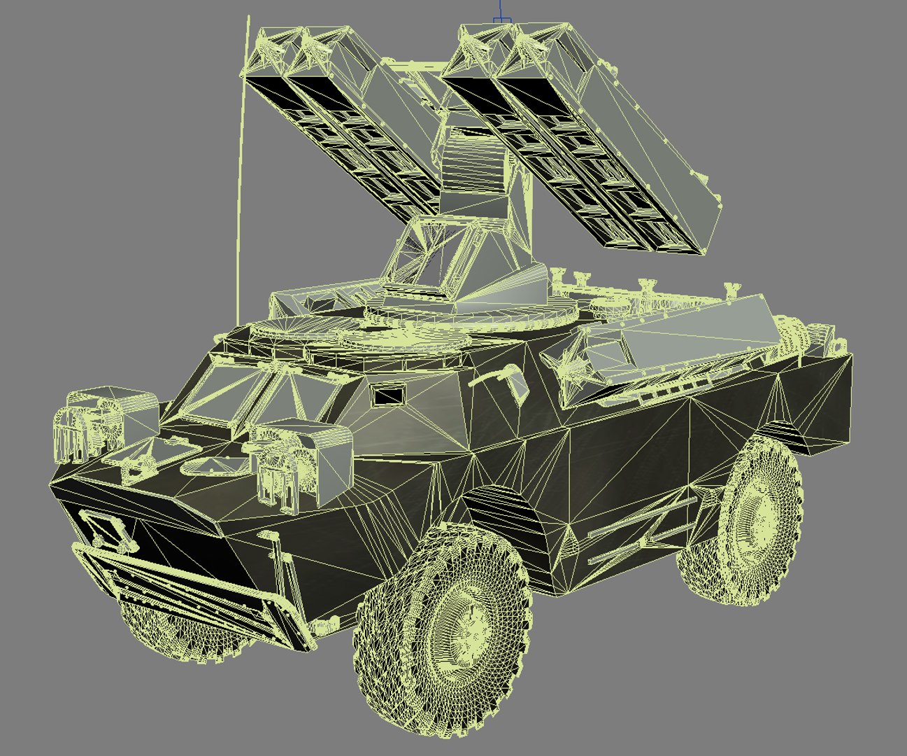 Gaskin 9k31 Strela Rocket Max