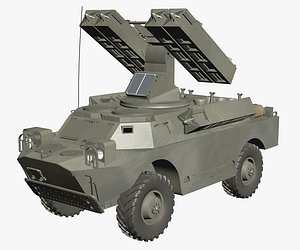 Gaskin 9K31 Strela Rocket Vehicle