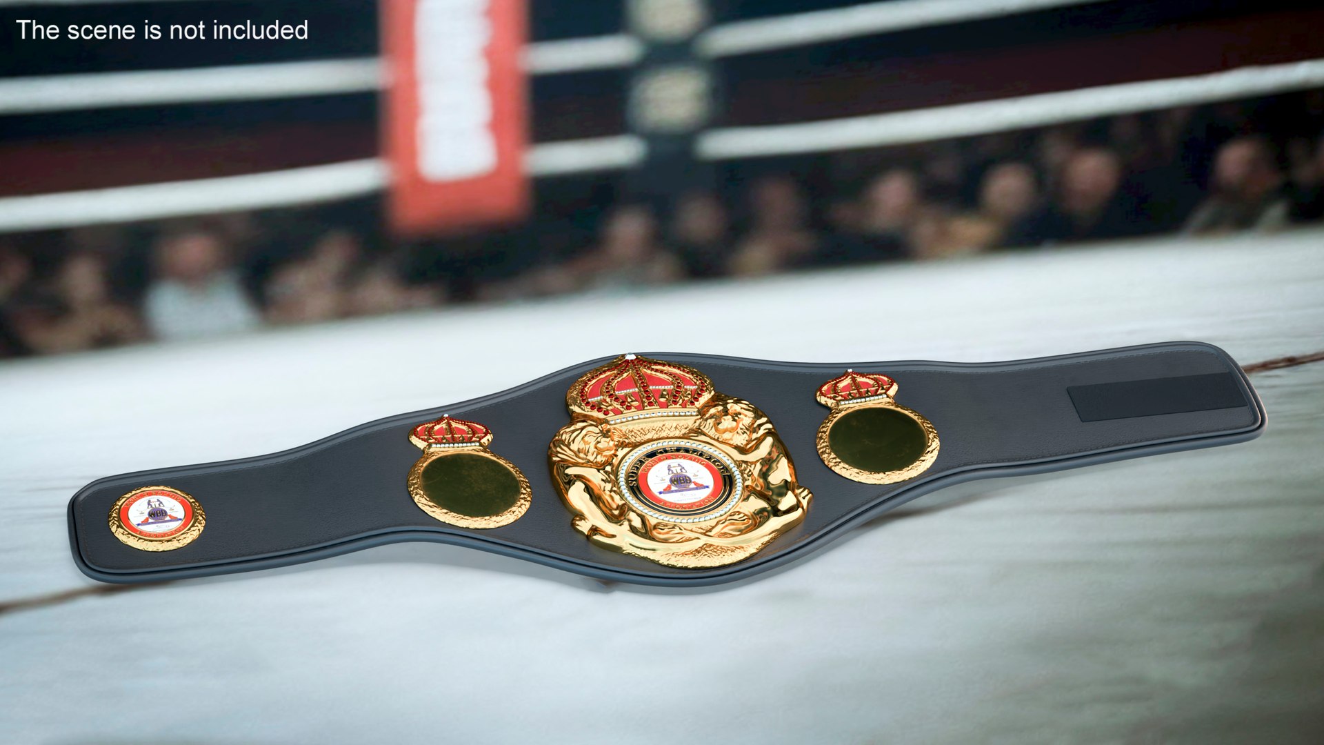 Championship WBA Belt Fur 3D Model - TurboSquid 2217599