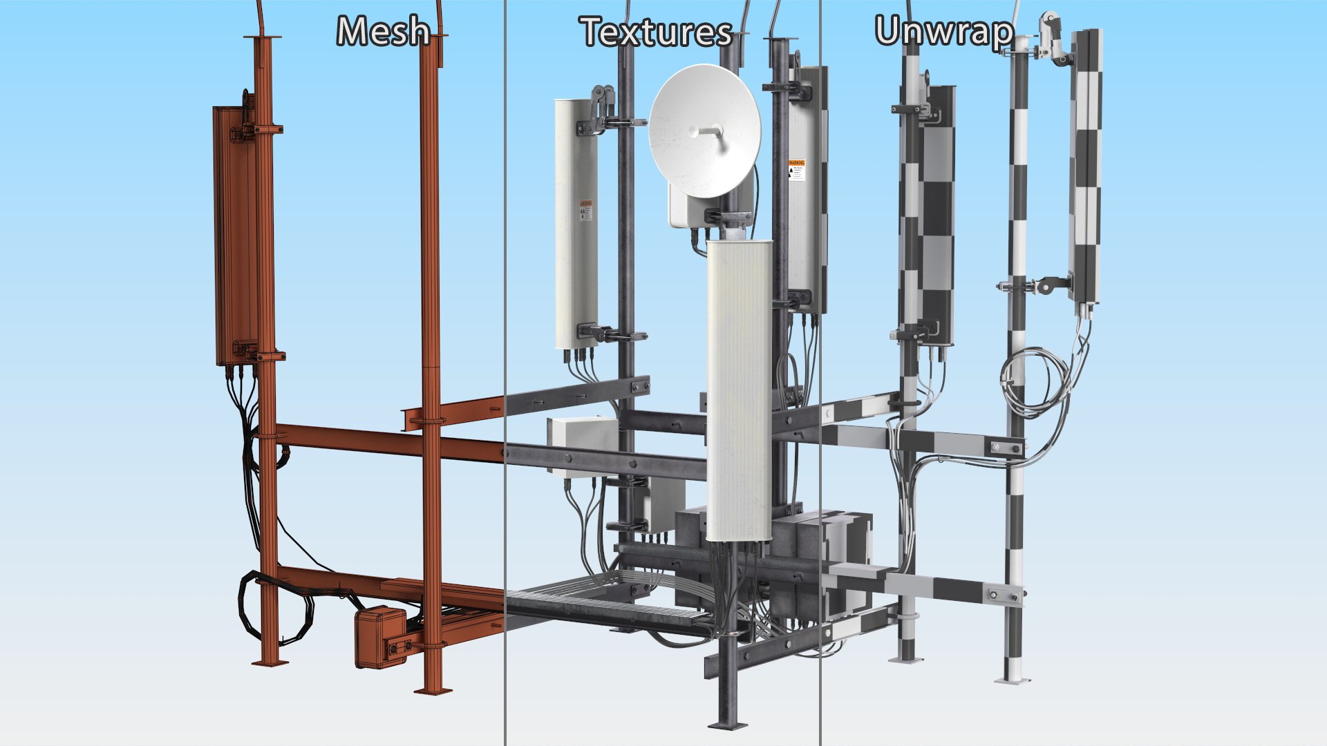 3D model Industrial Cell Tower Equipment https://p.turbosquid.com/ts-thumb/42/HxuJUO/lo/industrialcelltowerequipment3dmodel015/jpg/1716114344/1920x1080/fit_q87/4008b5ea0b6906590e87b3522e9dc6dc0e29ab4d/industrialcelltowerequipment3dmodel015.jpg