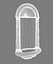 Henta Colonial Wall Niche