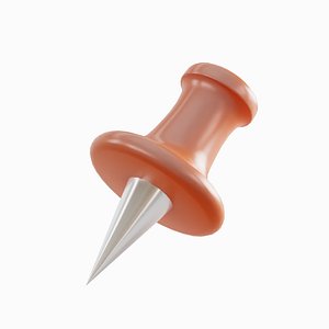 Pushpin 11 3D model