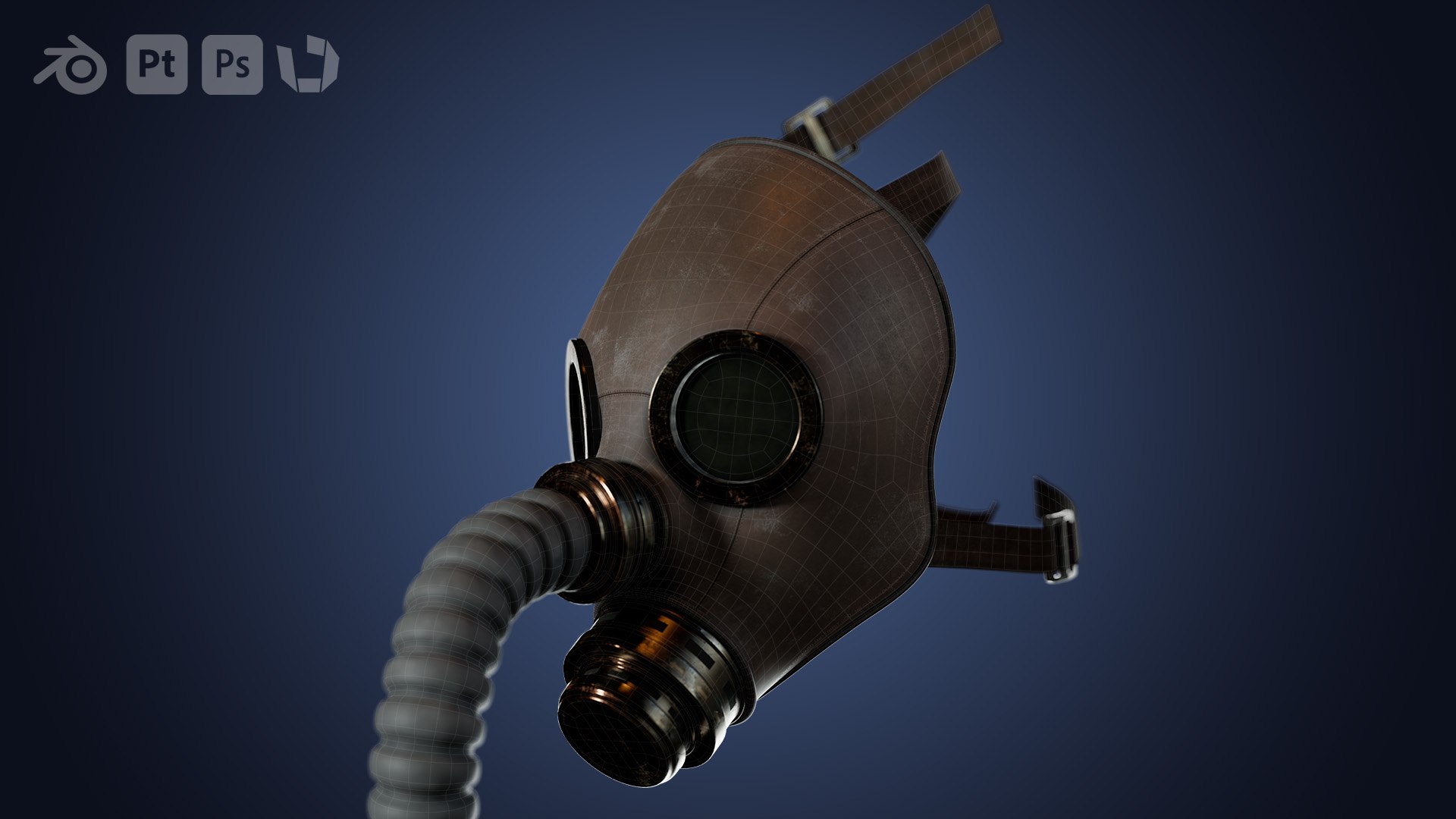 Gas Mask 3D - TurboSquid 2005810