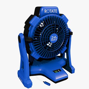 Bucket-Mounted Mister Fan