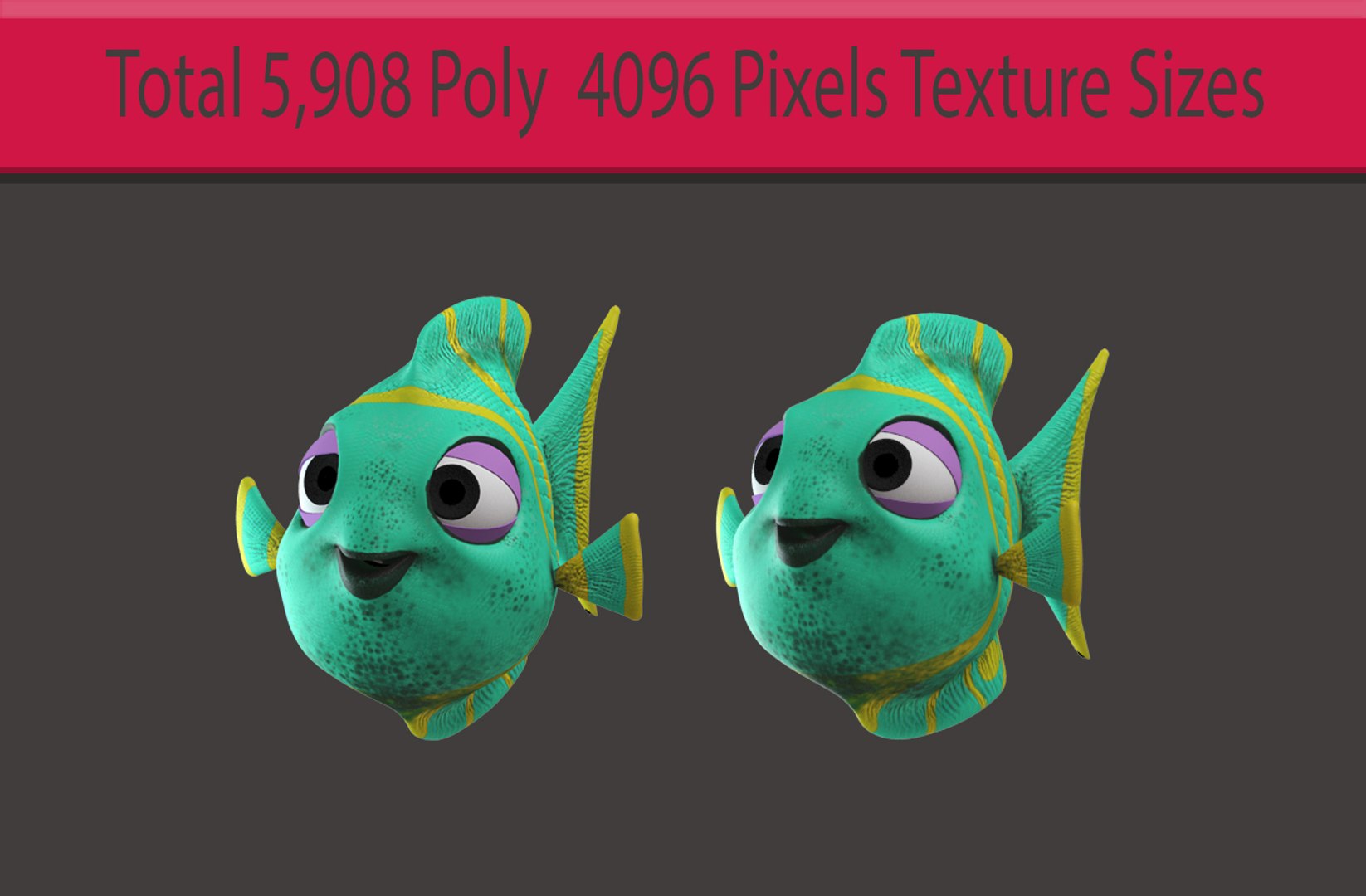 Blowfish fish 3D model - TurboSquid 1440302